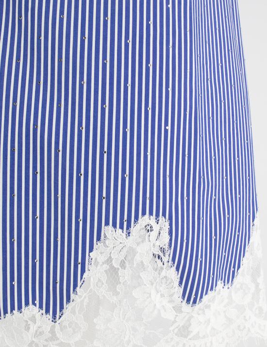 25SS 에르마노 피렌제 숏팬츠 D46EQ064EB2 MFA26 BLUE - ERMANNO FIRENZE