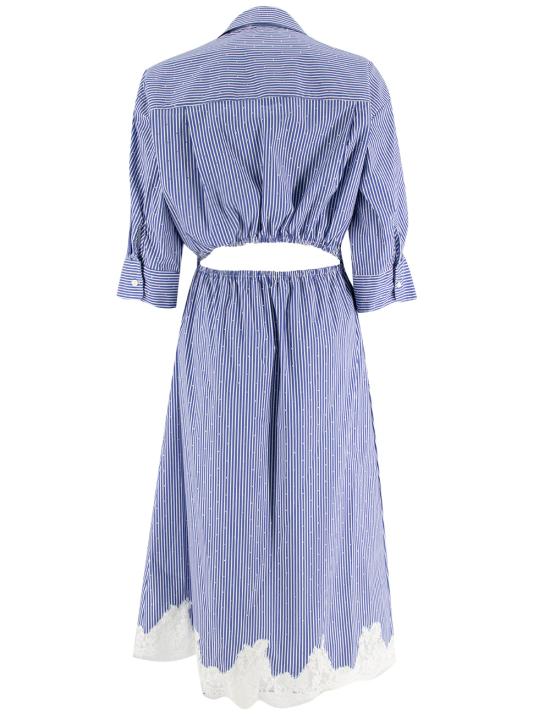 25SS 에르마노 피렌제 숏팬츠 D46EQ064EB2 MFA26 BLUE - ERMANNO FIRENZE