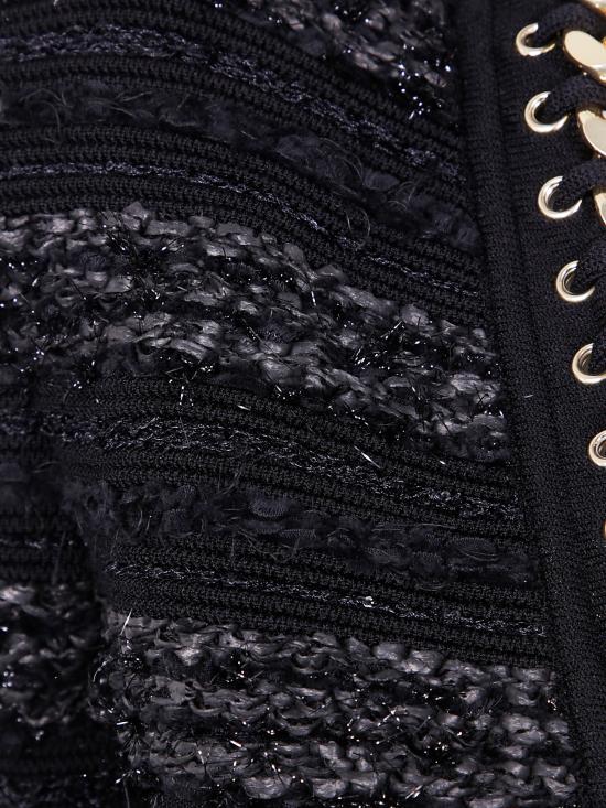 25SS 발망 자켓 EF0SK256KI46 EAD BLACK GOLD - BALMAIN