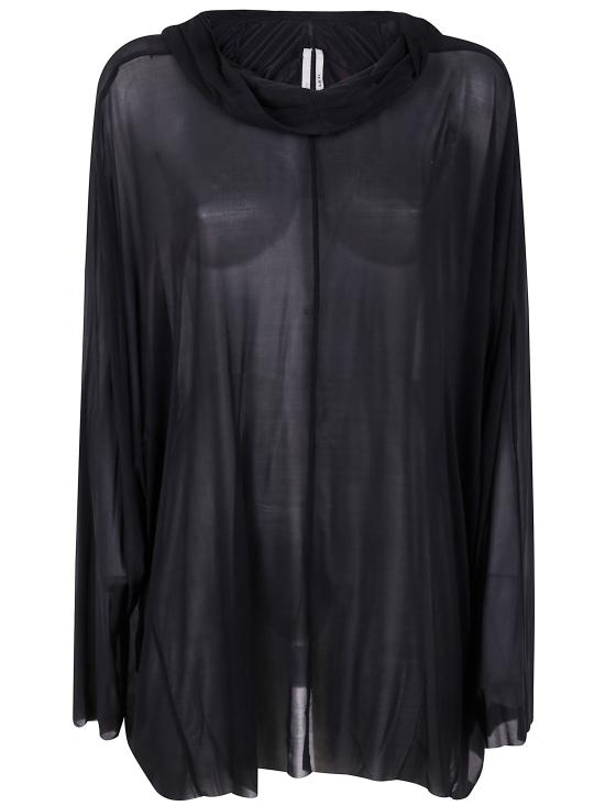 25SS 릭 오웬스 반팔 티셔츠 RO01E7285 BZ 09 BLACK