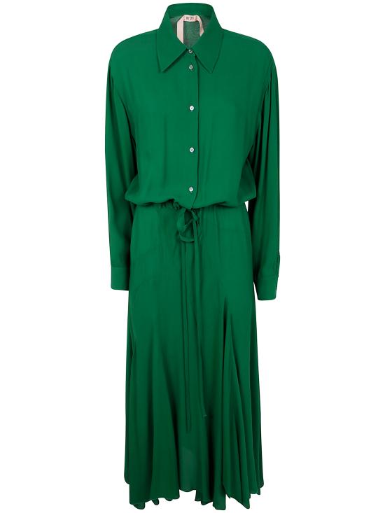  누메로벤투노 롱 원피스 H171 5132 5340 MILITARY GREEN