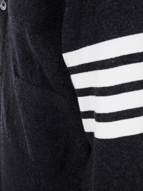 25FW 톰브라운 가디건 MKCS01A 00011 022 DARK GREY - THOM BROWNE