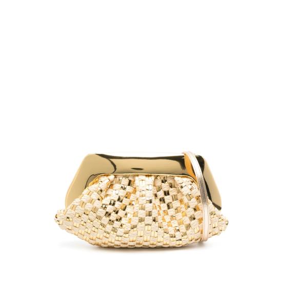 25SS The-moirè 클러치/파우치 TMSS25EMRMWPL 19 GOLD GOLD NEUTRALS