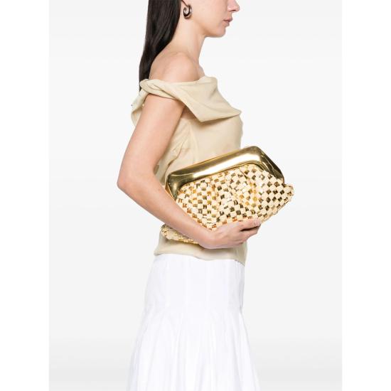25SS The-moirè 클러치/파우치 TMSS25EMRMWPL 19 GOLD GOLD NEUTRALS - OTHER BRANDS