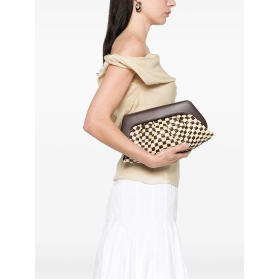 25SS The-moirè 클러치/파우치 TMSS25EMRMWP 109 EBONY BROWN NEUTRALS - OTHER BRANDS