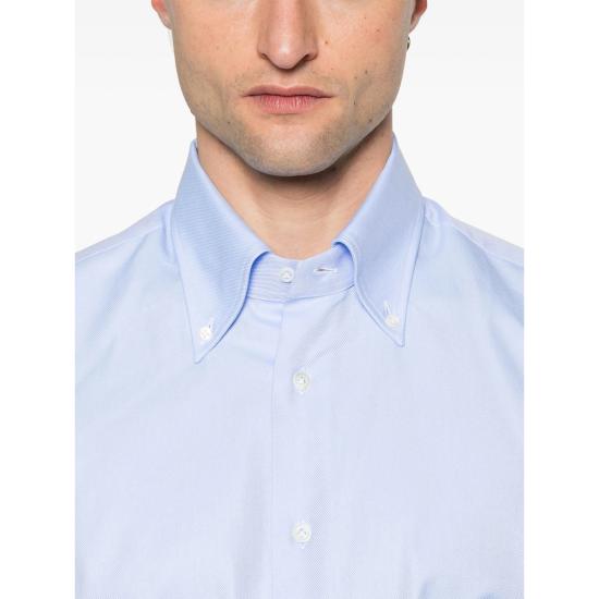 25SS 마짜렐리 긴팔 셔츠 B60 12 2085 BLUE - MAZZARELLI