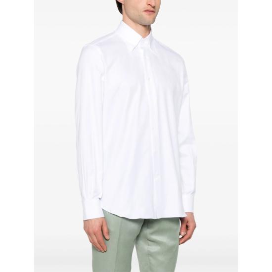 25SS 마짜렐리 긴팔 셔츠 B60 1E 2085 WHITE - MAZZARELLI