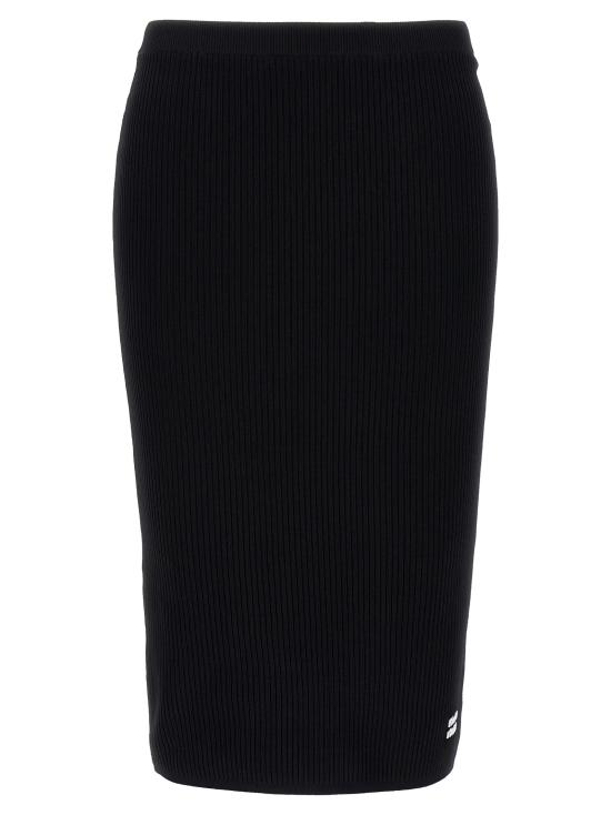 25SS 미우미우 미디 스커트 MMG526SOOO15BRF0002 Black