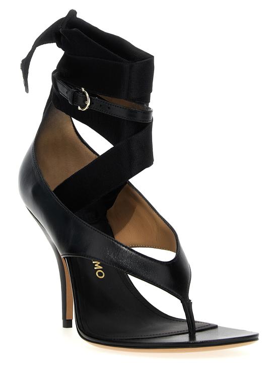 25FW 살바토레 페라가모 힐/펌프스 782343NEROBISCOTTO Black - SALVATORE FERRAGAMO