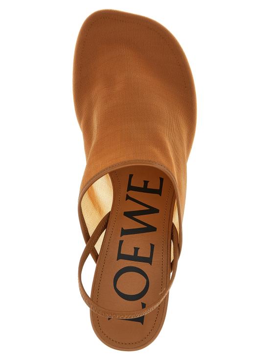 25SS 로에베 힐/펌프스 LLSP379X012530 Brown - LOEWE