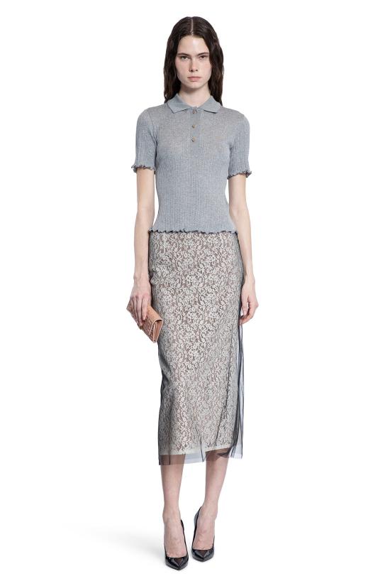  펜디 블라우스 FS9713ASMJF1RX3 Grey - FENDI