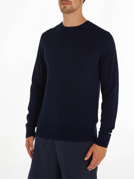  타미힐피거 스웨터 MW0MW33524DW5 Blue - TOMMY HILFIGER