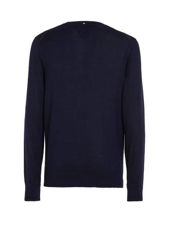  타미힐피거 스웨터 MW0MW33524DW5 Blue - TOMMY HILFIGER