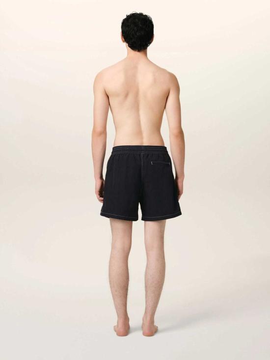 25SS 아미 스윔팬츠 HBW006 PA0027 001GABARDINE BLACK Black - AMI