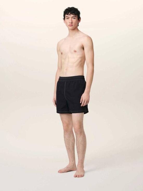 25SS 아미 스윔팬츠 HBW006 PA0027 001GABARDINE BLACK Black - AMI