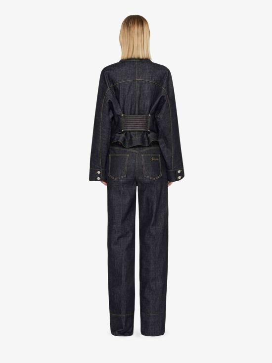 25SS 지방시 데님 팬츠 BW51605YC9BW51605YC9 401DARK BLUE NAVY BLUE - GIVENCHY