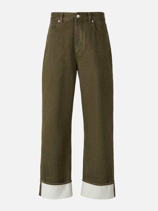 25SS 보테가베네타 데님 팬츠 824658V5DV0 4056CAPER STONE WASHED GREEN