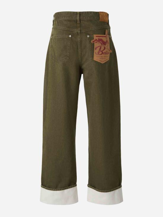 25SS 보테가베네타 데님 팬츠 824658V5DV0 4056CAPER STONE WASHED GREEN - BOTTEGA VENETA