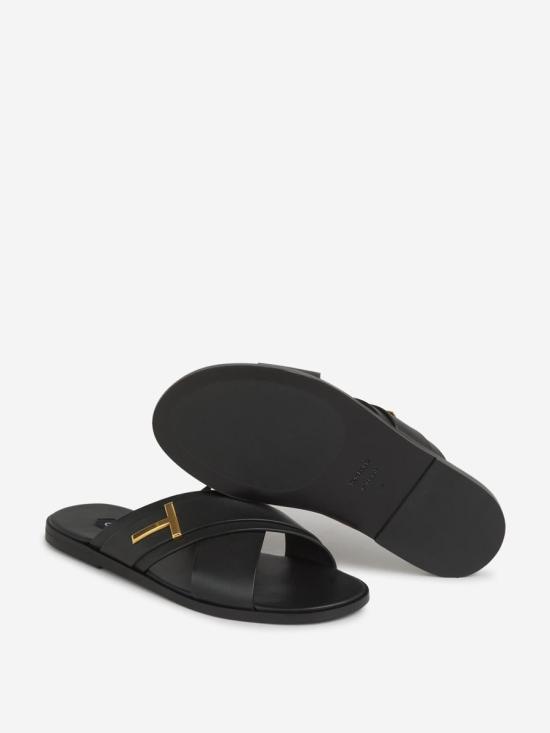 25SS 톰포드 샌들 J1489 LCL473XLCL473X 1N001Black - TOMFORD