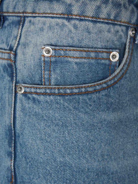 25SS 아미 데님 팬츠 FTR031 DE0046Denim 480Used Blue DENIM DARK BLUE - AMI