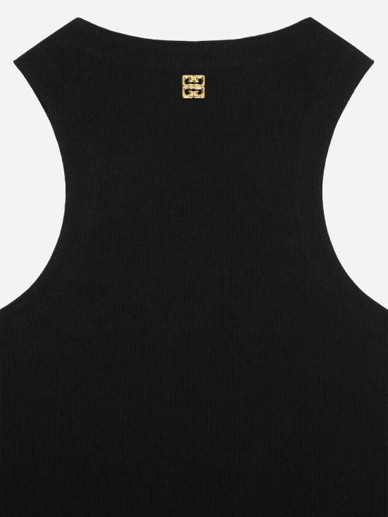 25SS 지방시 민소매 티셔츠 BW70F2317P 001Black - GIVENCHY