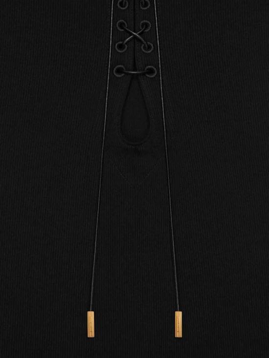 25SS 지방시 민소매 티셔츠 BW70F2317P 001Black - GIVENCHY