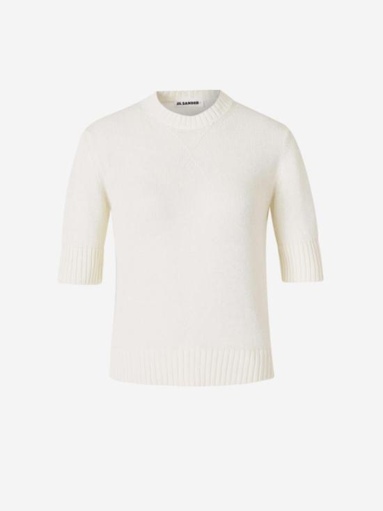 25SS 질샌더 반팔 티셔츠 J40GC0138J15441J15441 102 LIGHT YELLOW