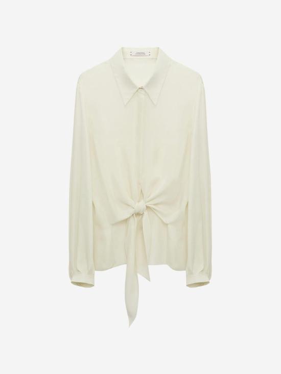 25SS 도로시 슈마허 긴팔 티셔츠 251 949256 908Shadow White Beige