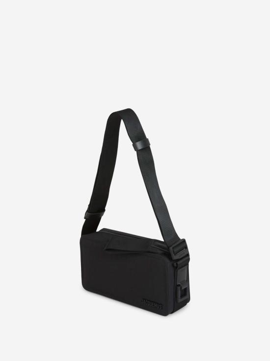 25SS 자크뮈스 크로스백 235BA092 3174100 COTON 100 POLYAMIDE 990BLACK Black - JACQUEMUS