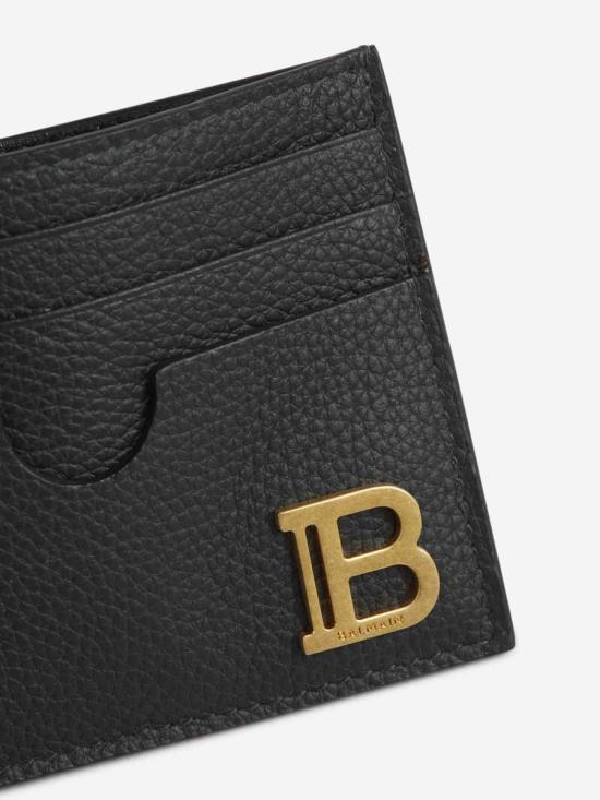 25SS 발망 남성지갑 EM1MA074LPOSEM1MA074LPOS 0PANoir Black - BALMAIN