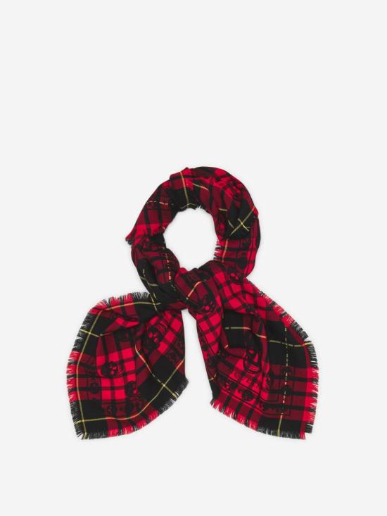 24FW 알렉산더 맥퀸 머플러/스카프 429412 4200Q4200Q 6460Red RED - ALEXANDER MCQUEEN