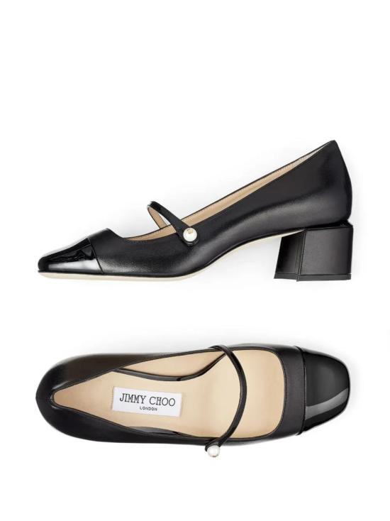 25SS 지미추 힐/펌프스 42282 ELISA45PTZ 91648 Black - JIMMY CHOO