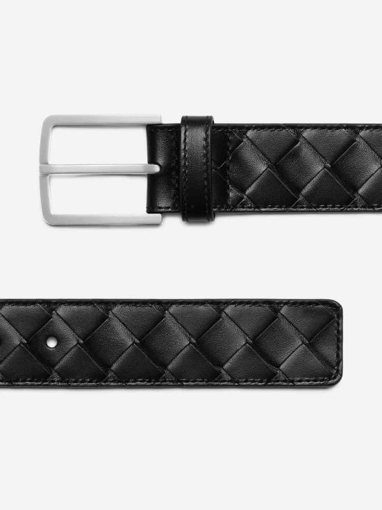 25SS 보테가베네타 가죽 벨트 609182V3IM1V3IM1 8984Black Nero Opaco - BOTTEGA VENETA