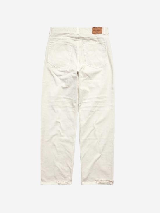 25SS 발렌시아가 데님 팬츠 786468TJW94TJW94 9000WHITE - BALENCIAGA
