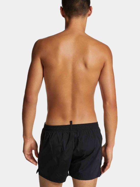 25SS 디스퀘어드2 스윔팬츠 D7 B64 600 0D7 B64 600 0 010 BLACK WHITE - DSQUARED2