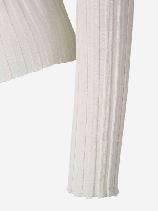 25SS 알렉산더 맥퀸 스웨터 833508Q1BDF 9004Ivory Beige - ALEXANDER MCQUEEN