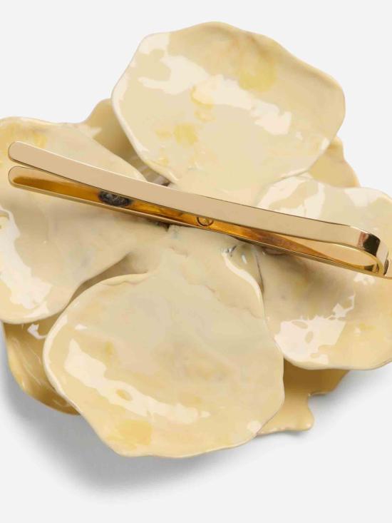 25SS 발렌티노 가라바니 액세서리 6Y2J0T01GCTMETALLO SMALTO TESSUTO OROAVORI LIGHT YELLOW - VALENTINO GARAVANI