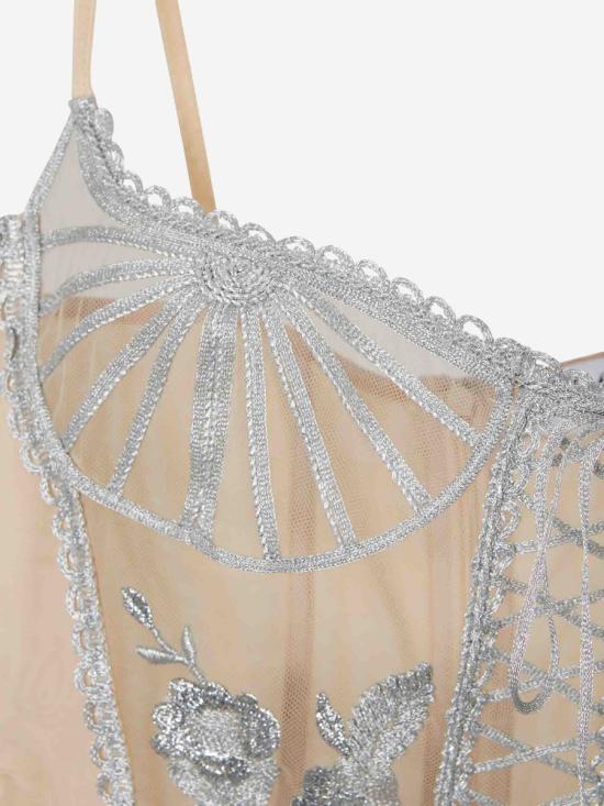 25SS 디 아티코 의류 250WCA00390 PLL001RAPLL001RA 002Silver Beige - THE ATTICO