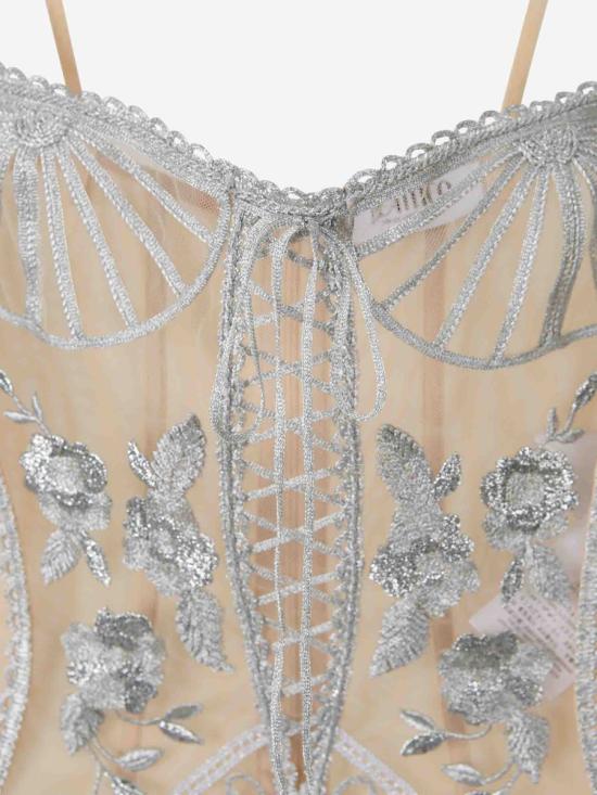 25SS 디 아티코 의류 250WCA00390 PLL001RAPLL001RA 002Silver Beige - THE ATTICO