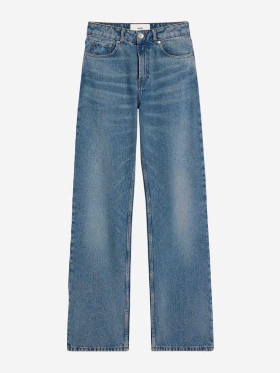 25SS 아미 데님 팬츠 FTR420 DE0046Denim 480Used Blue DENIM DARK BLUE