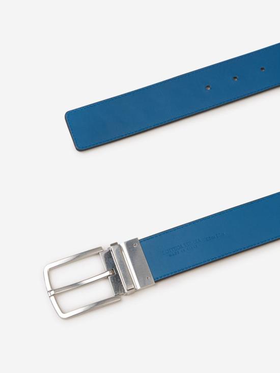  보테가베네타 가죽 벨트 652944 VCPQ1VCPQ1 2078ARD N EBONY - BOTTEGA VENETA