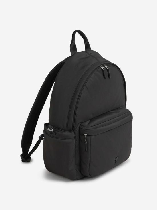 25SS 아미 백팩 ULL020 AW0021AW0021 001GABARDINE BLACK Black - AMI