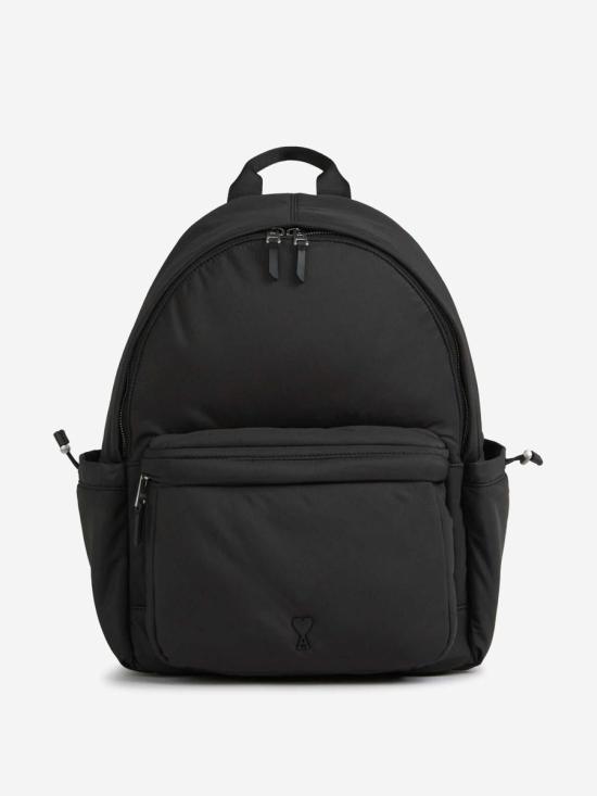 25SS 아미 백팩 ULL020 AW0021AW0021 001GABARDINE BLACK Black