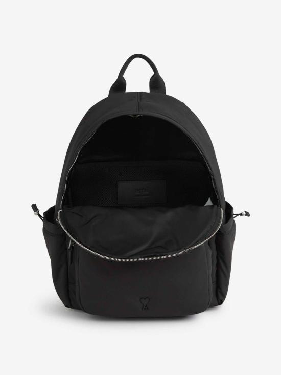 25SS 아미 백팩 ULL020 AW0021AW0021 001GABARDINE BLACK Black - AMI