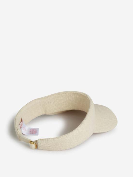 25SS 발렌티노 가라바니 모자 6Y2HN00CFSCCOTONE VLOGO METALLO BURROYBA Beige - VALENTINO GARAVANI