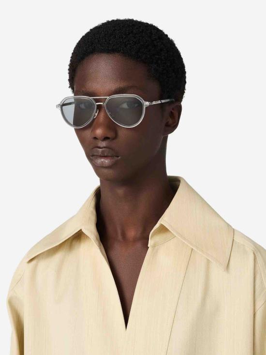 25SS 보테가베네타 선글라스 832796V4450 8107SilverGrey SILVER - BOTTEGA VENETA