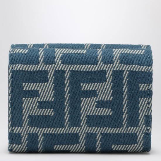 25SS 펜디 지갑 8M0395AUNJ Blue - FENDI