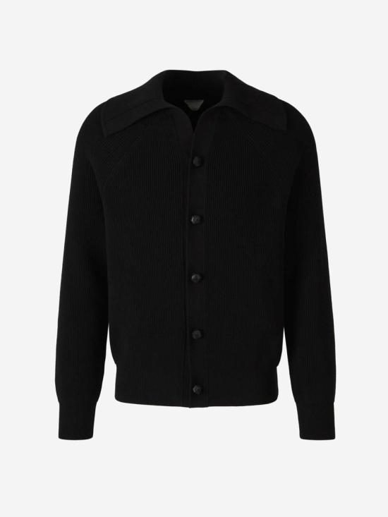 25SS 보테가베네타 가디건 833130V59X0 1000BLACK Black