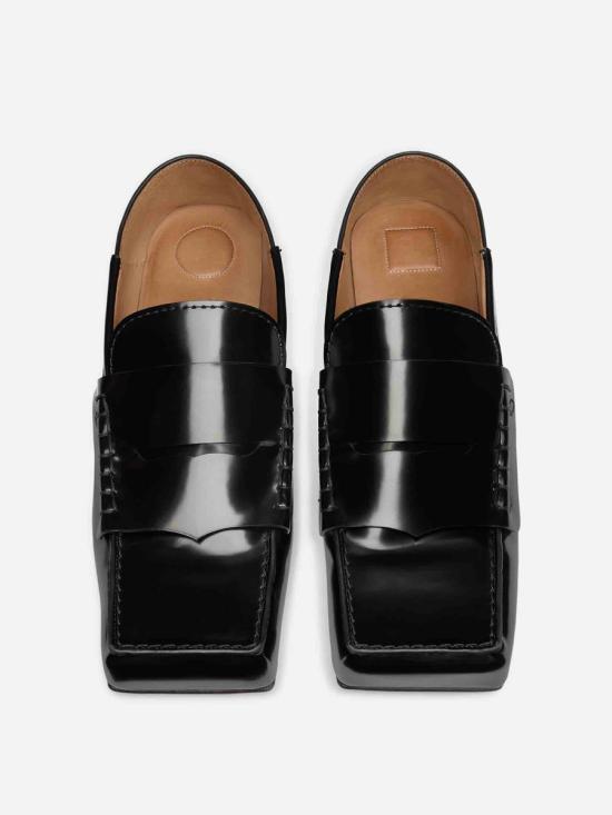 25SS 자크뮈스 로퍼 246FO147 4036100 COW LEATHER 100 CALFSKIN 100 CALFSKIN 990BLACK Black - JACQUEMUS