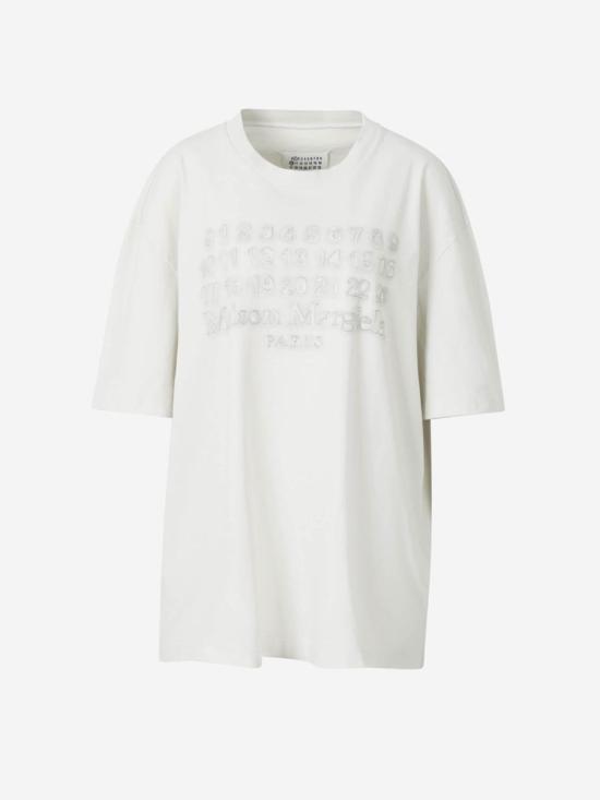 25SS 마르지엘라 반팔 티셔츠 S50GC0705S24567S24567 103 Beige - MAISON MARGIELA